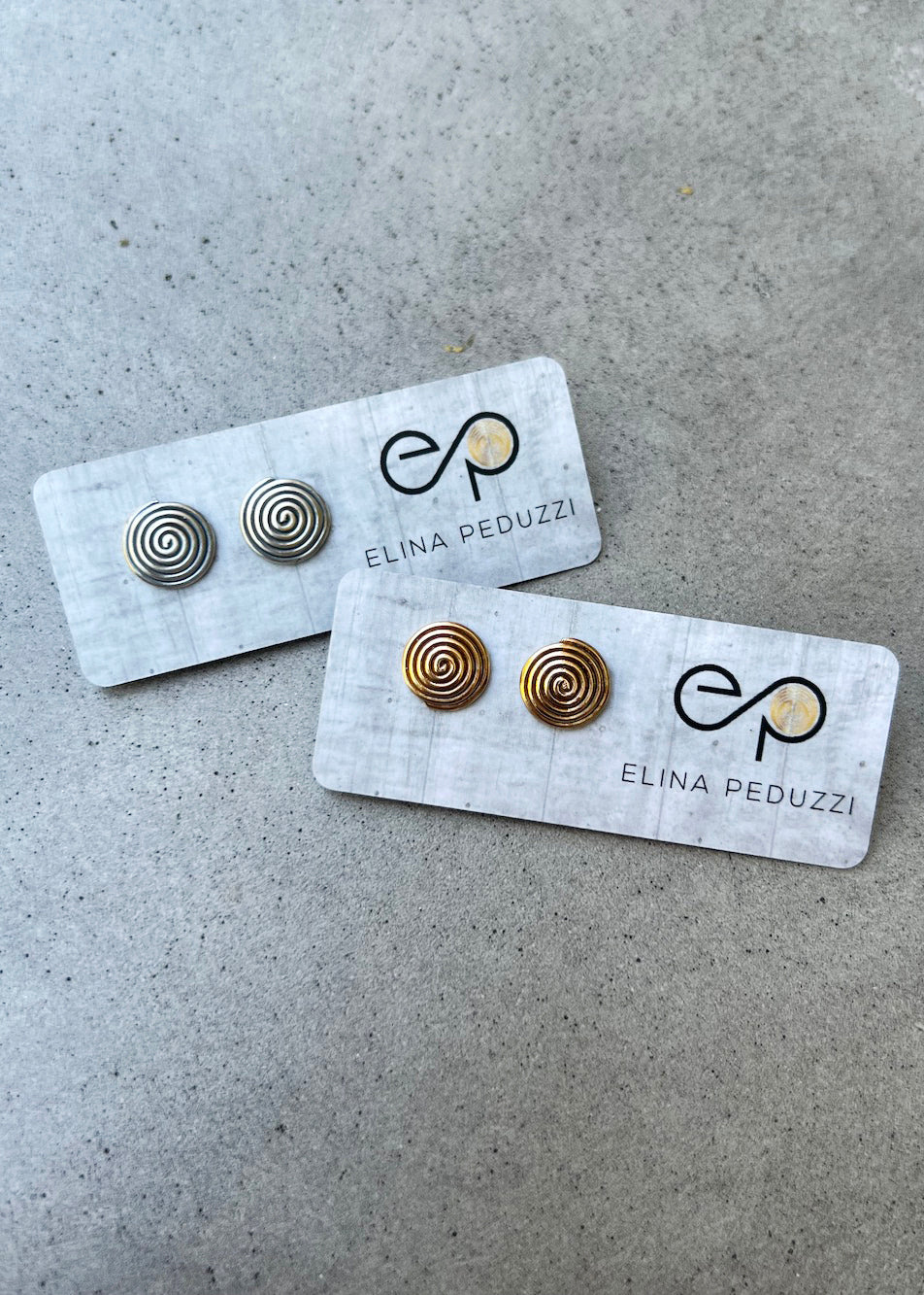 AYO Spirals Stud Earrings
