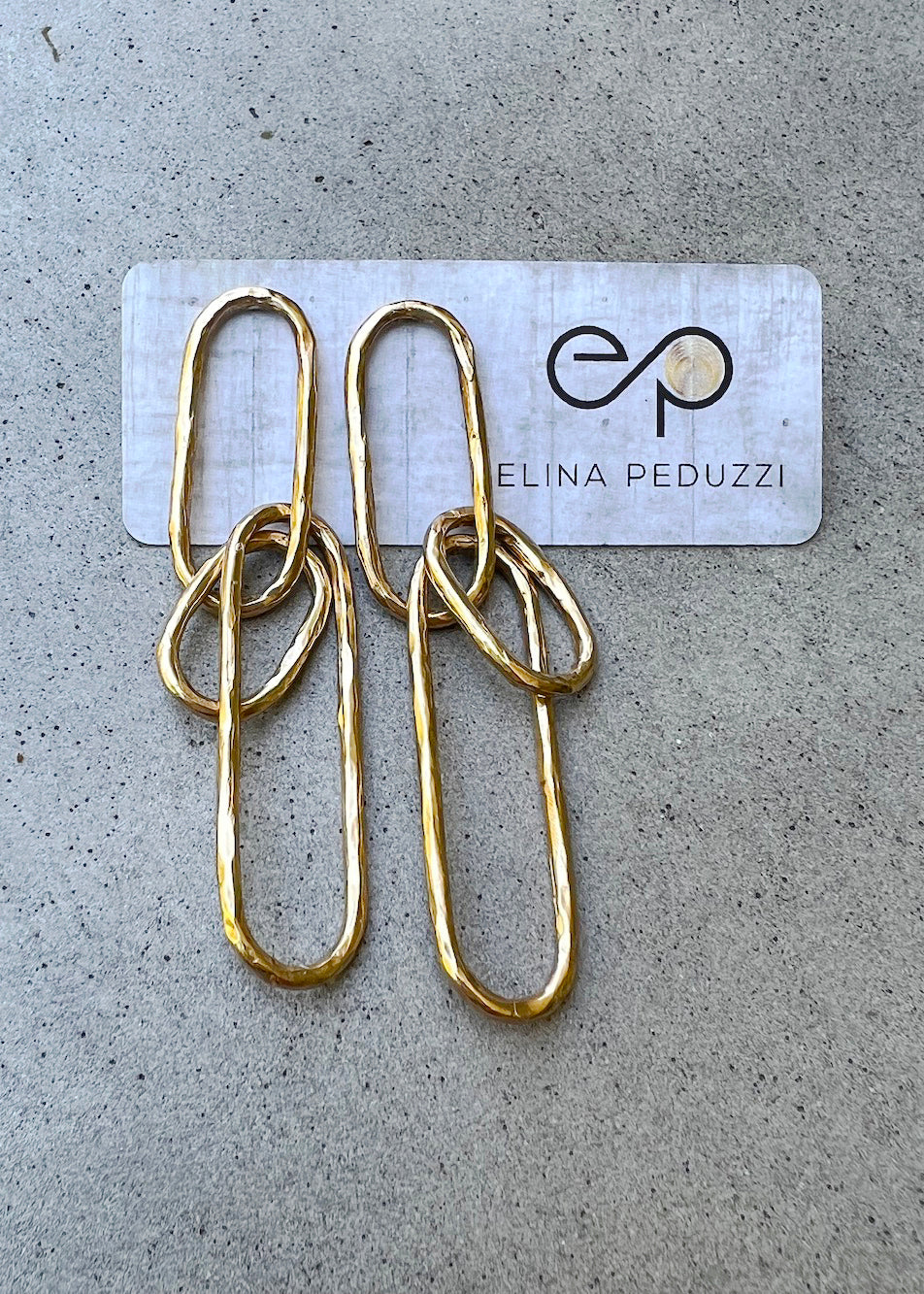 Chain Earrings Short