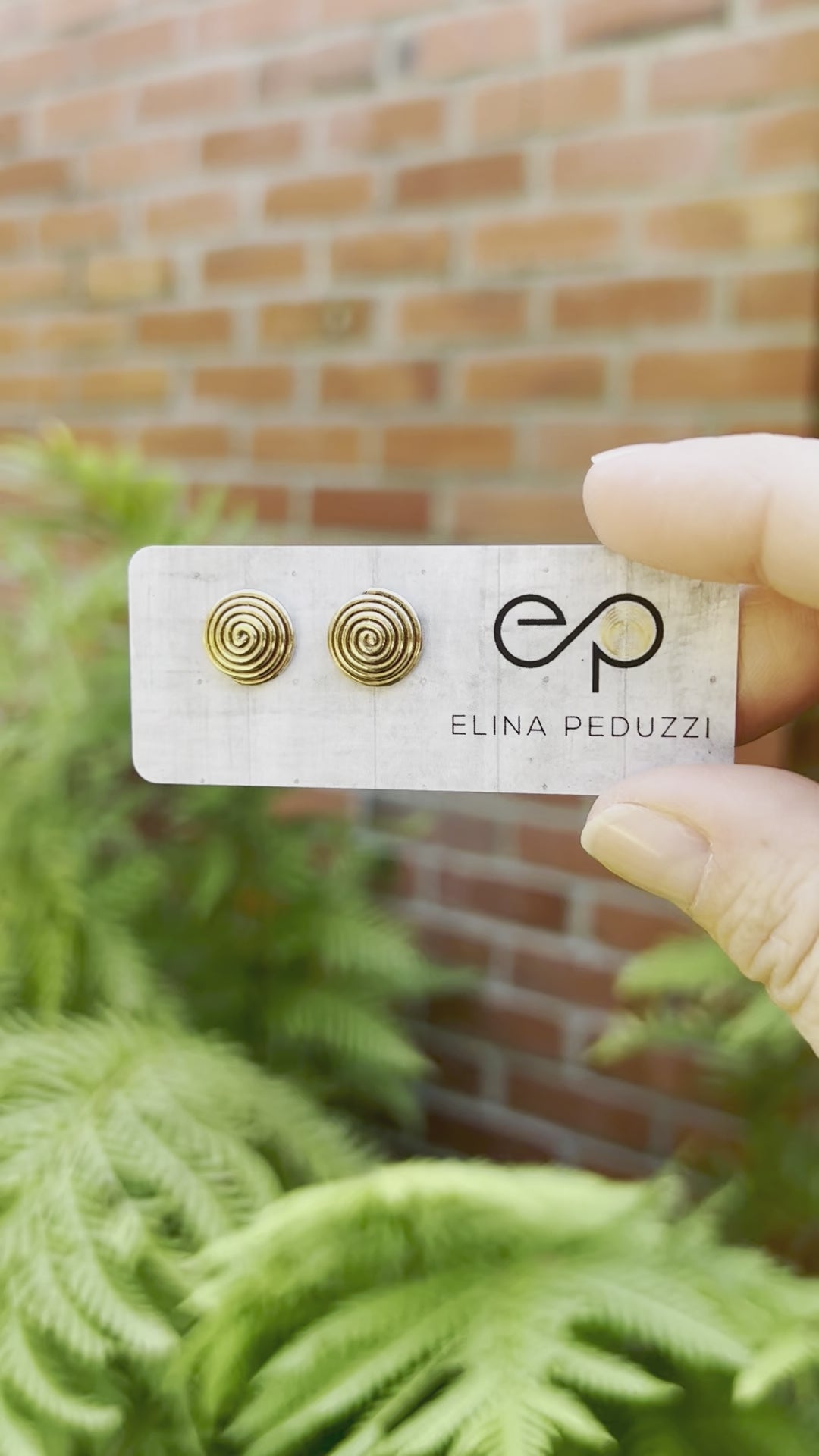 AYO Spirals Stud Earrings