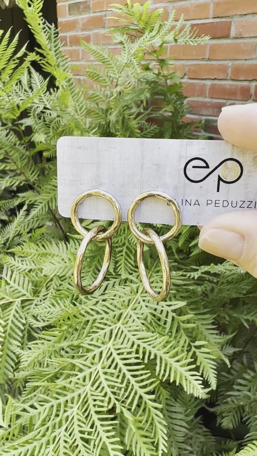 Double Circle Earrings