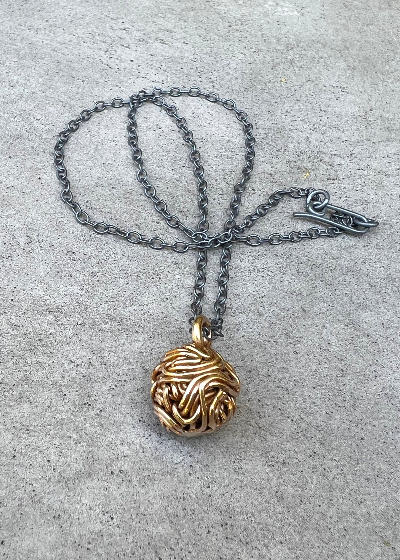Metal Knot Pendant