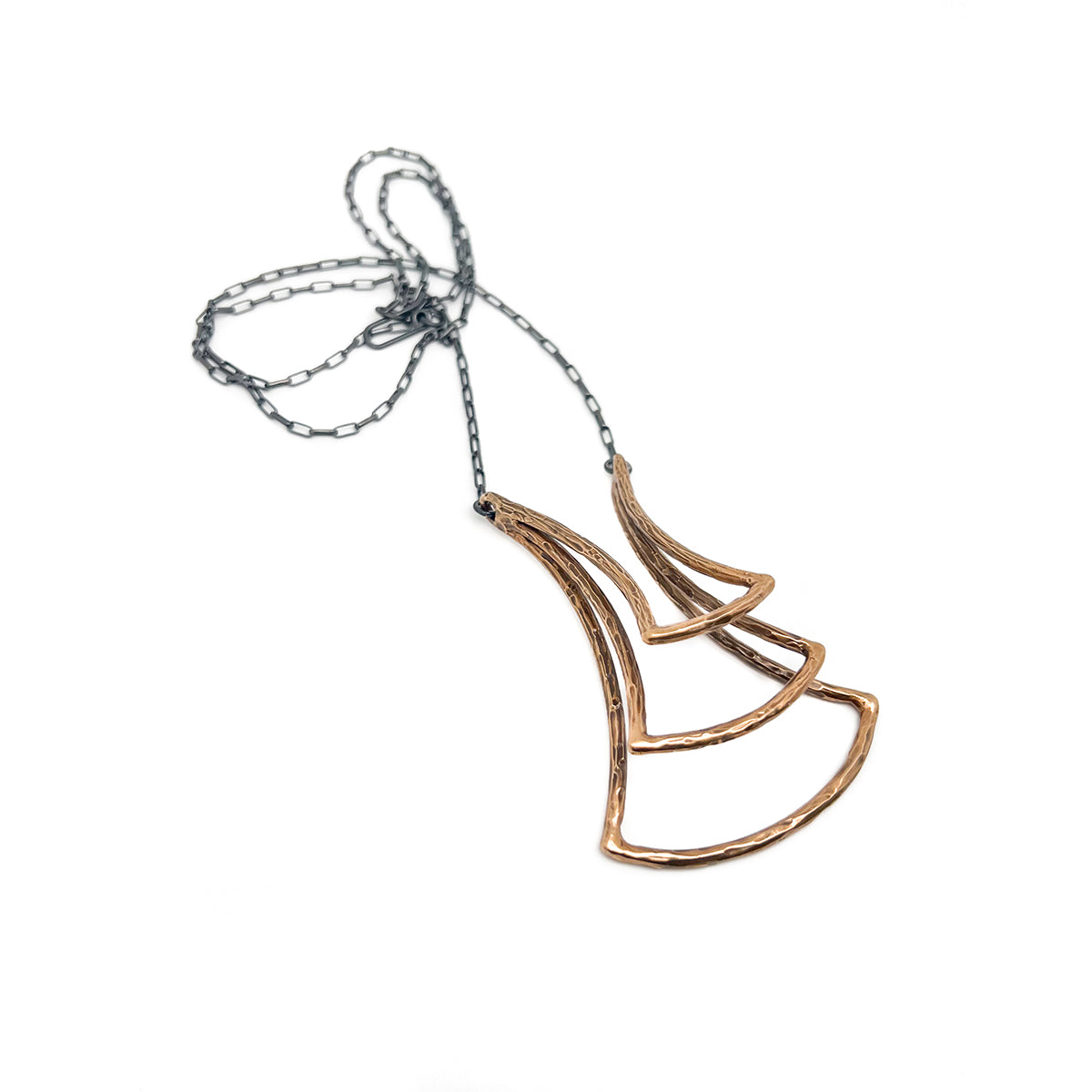 Curved Pendant Necklace #2