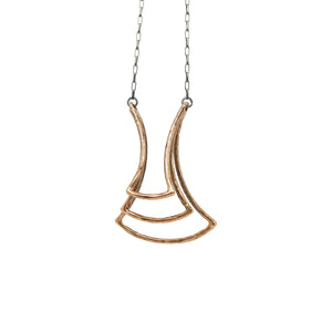 Curved Pendant Necklace #2