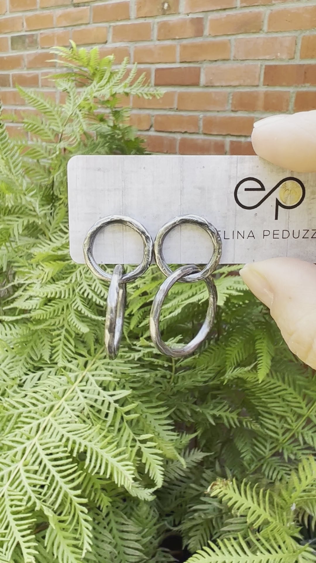 Double Circle Earrings