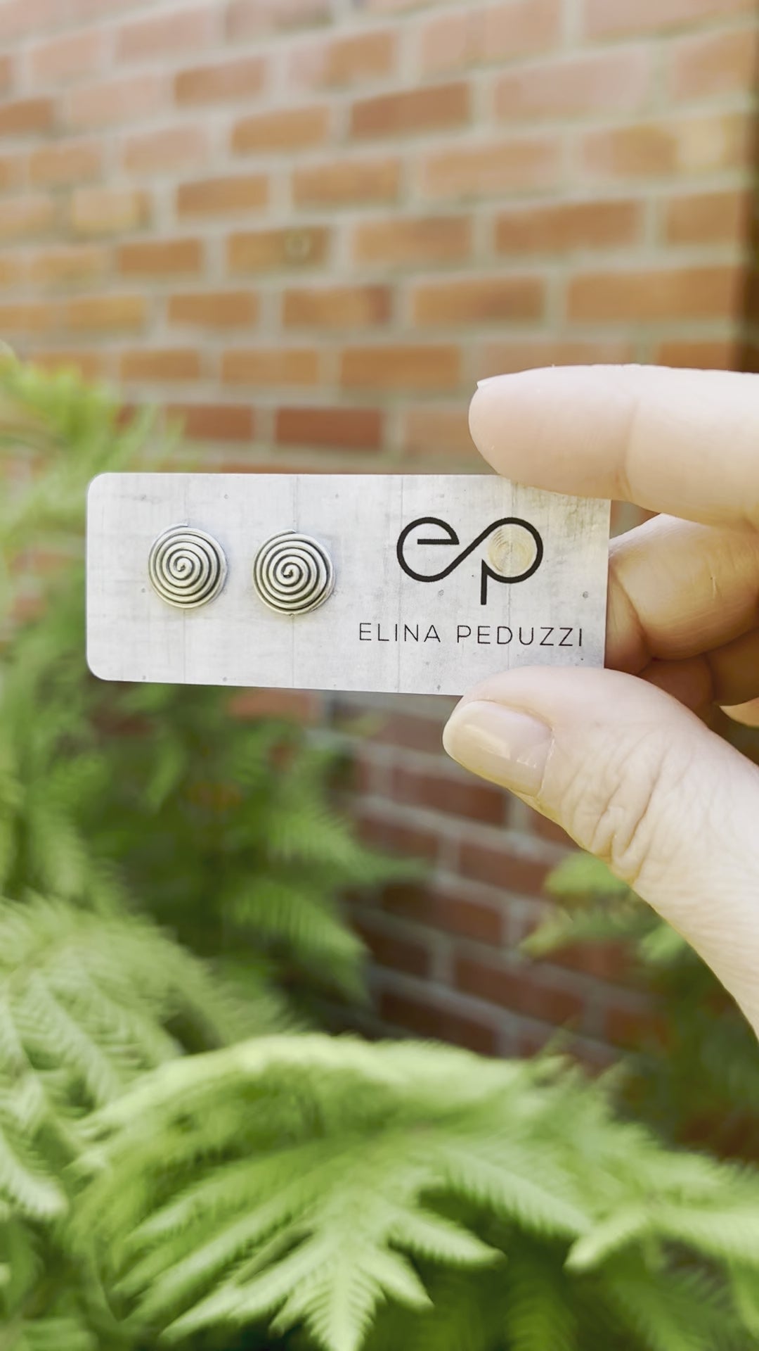 AYO Spirals Stud Earrings