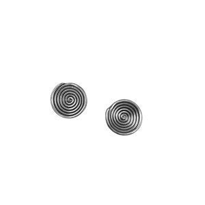 AYO Concave Spirals Stud Earrings