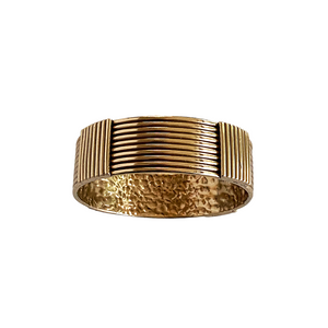 Lined Bronze Bracelet