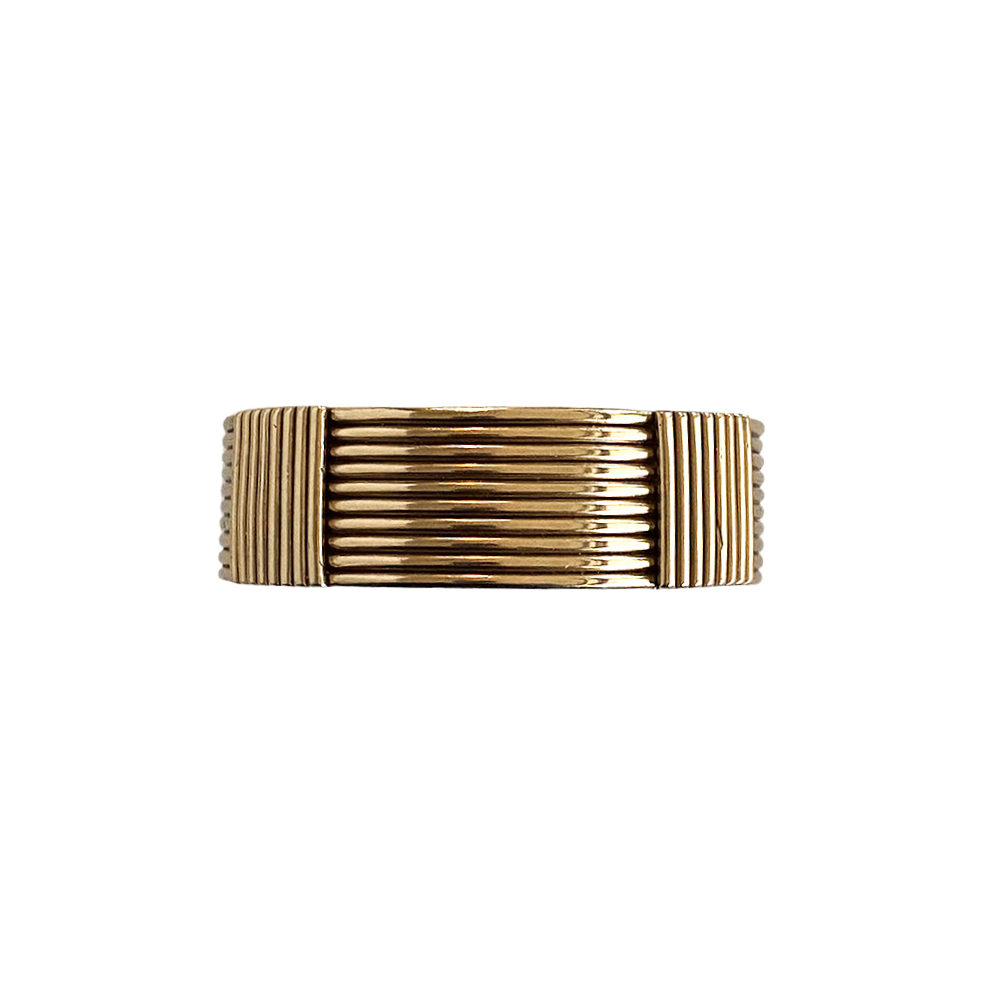 Lined Bronze Bracelet
